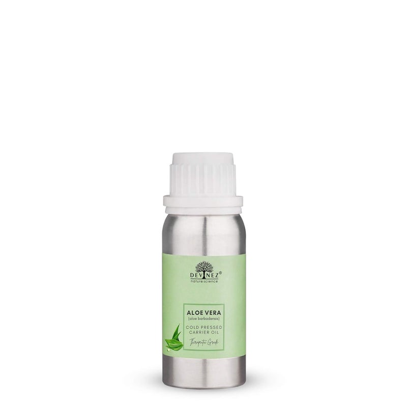 Devinez Aloe Vera ColdPressed Certified Oil 250ml 100 Pure Natural Undiluted Therapeutic Grade for Skin care Face Acne Scars Hair care Moisturizer Dark Circles - Image 1