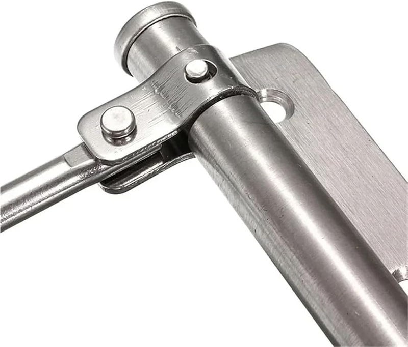 Heavy Duty Adjustable Aluminum Alloy Door Closer Fire Proof Soft Close Spring Color L - Image 5