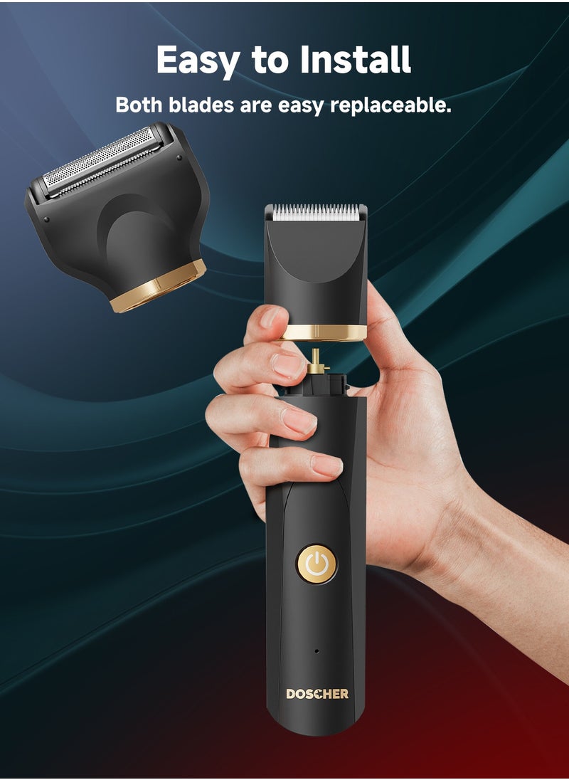 Body Hair Trimmer for Men,Men Groomer for Groin and Body - Wet/Dry  Ball Shaver Grooming, Replaceable Ceramic Blade Heads, Recharge Dock, Waterproof Razor - pzsku/Z2CFA7509B7FF35F930A2Z/45/1741339223/3c5909c7-3a85-47f3-b49b-b949b3a03b12
