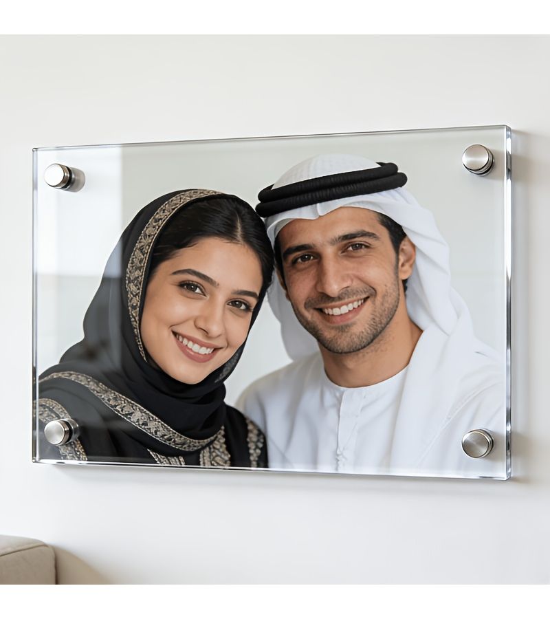 Custom 2D Transparent Acrylic Wall Frame 31x31cm 12 20x12 20inch For Hanging Personalized Photos Modern Minimalist Home Decor - Image 2