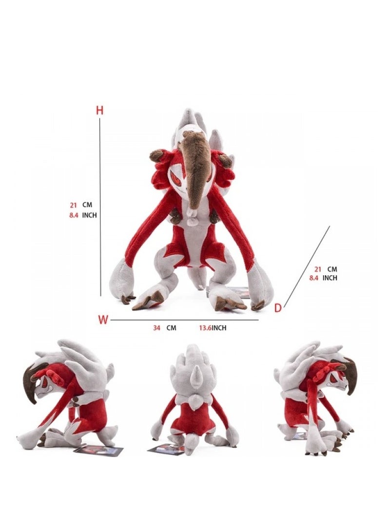 Bluejw 5-Piece Pocket Monsters Figure Lycanroc Plush Toys Set - Image 5
