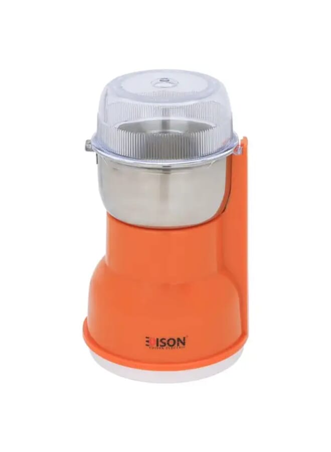 اديسون مطحنة قهوة إديسون، 250 واط ، 80 جرام- AG-36 برتقالي - Image 1