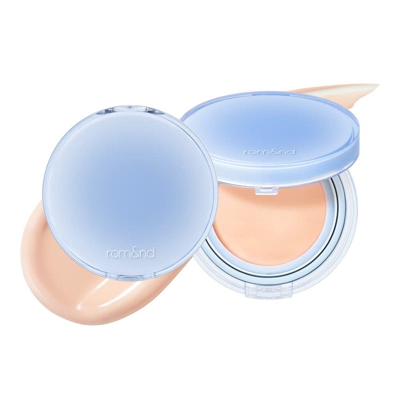 rom&nd Bare Water Cushion 20g (02 Pure 21), Healthy hydrated, Instant hydration, Comfortable skin, Long lasting, Extra moist, Glow, Vegan 0.7055 Ounce - Image 1