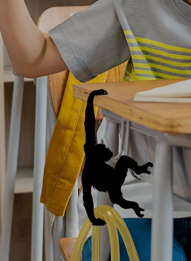 Design Unique Banana Holder Balance Hook - Magic Hook for Hanging Plants Jackets Keys or Stylish Purse Hanger - Perfect for Kitchen Dorm Room Bedroom