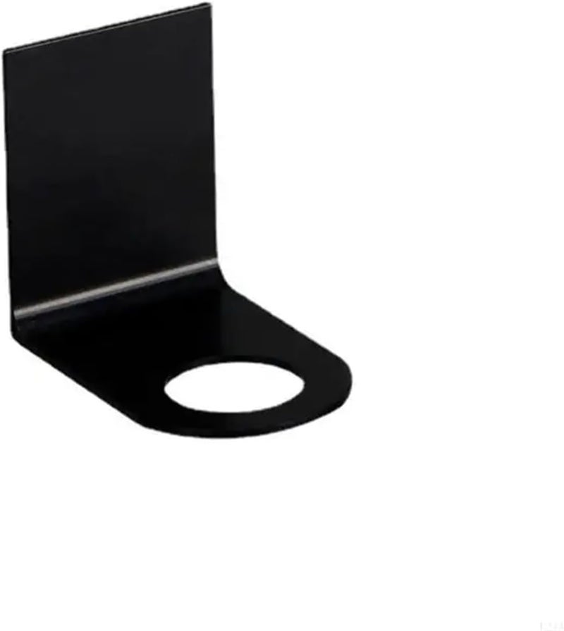 Shower Bottle Holder 10Pcs Wall Sticker Shower Gel Bottle Holder Shampoo Hand Soap Hook for Bathroom Dispensers(Black,Large) - Image 1