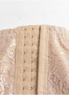NIBEMINENT Women High Waist Floral Hook Shapewear  - Image 2