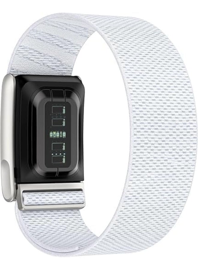SPECTON SuperKnit Band Strap for WHOOP 5.0/MG, One, Peak, Life Devices – ECG Compatible Ultra-Soft, Adjustable & Stylish Band with U-Shape Silver Connector - Image 4