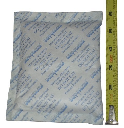 Dry-Packs Dry Packs 112Gr.Tyvek-4pk 20105800 112gm 4-Pack Silica Gel Desiccant Packet, 5 by 3.25-Inch - Image 4