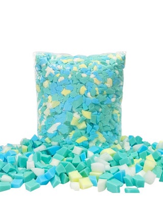 Welacer Shredded Memory Foam Filling 5lbs for Bean Bag Filler, Without Added Gel Particles, Premium Soft Refill and Great for Stuffing, Multi Color and Shape - pzsku/Z2CFAFAC6C8B32691A2B7Z/45/1750659873/1c136672-0dad-4766-998b-088a56a21124