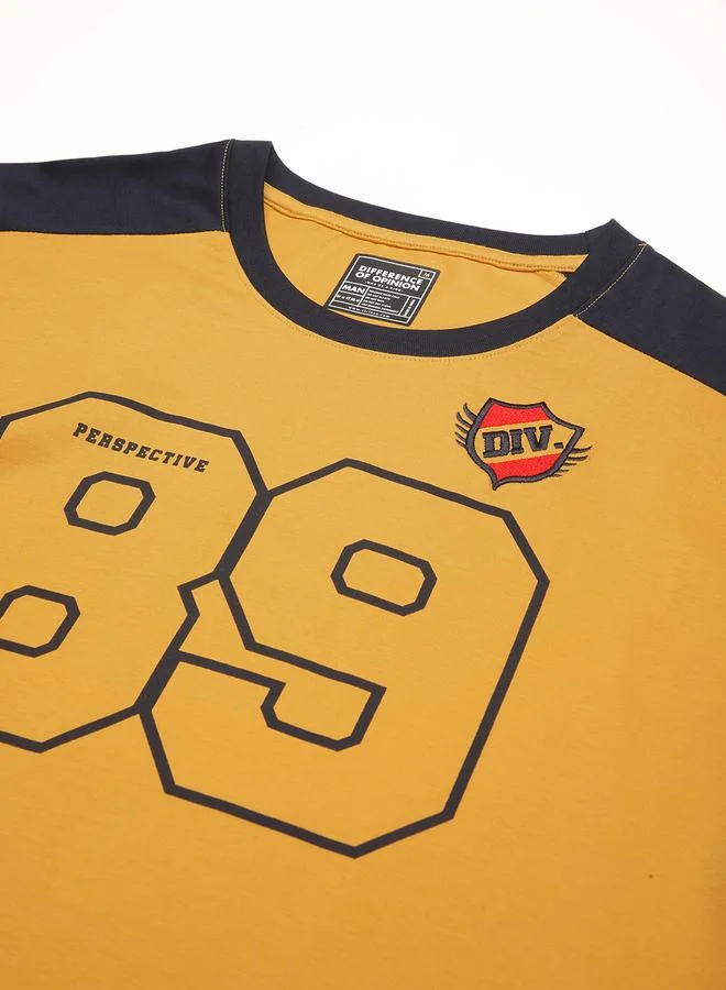 Difference of Opinion Men Oversized Short Sleeve Printed T-Shirt