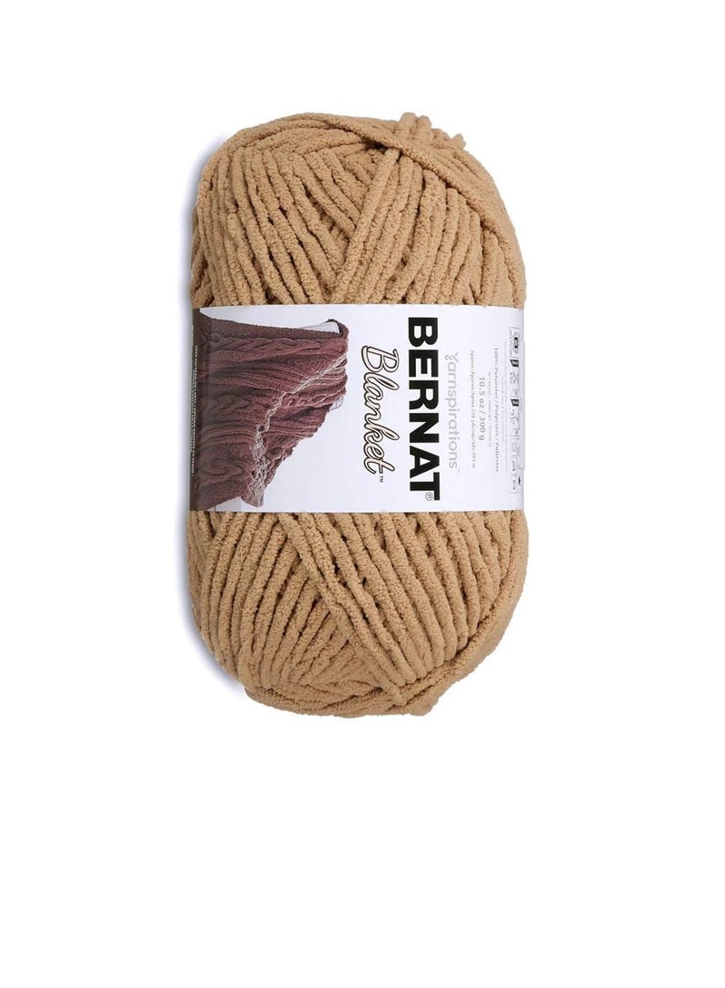 Bernat Bernat Blanket Big Ball Yarn Sand - Image 1