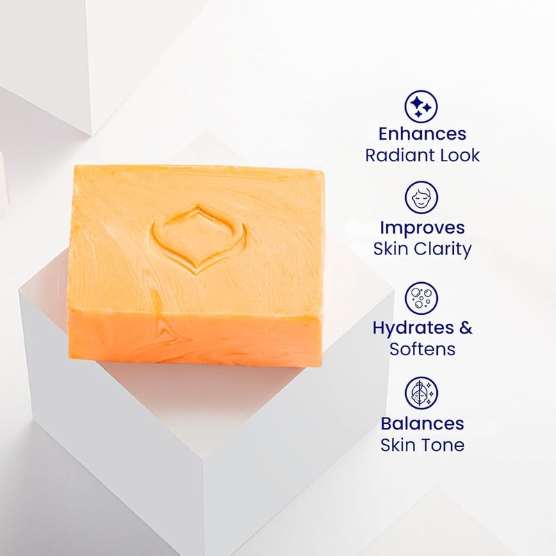 Relumins Triple Glow Bar Soap Professional Spa Formula DeepCleansing PlantBased Skincare Bar with Gentle Exfoliation and SkinSmoothing Benefits Rich Lather for Daily Use 135g x 5 Bars - Image 4