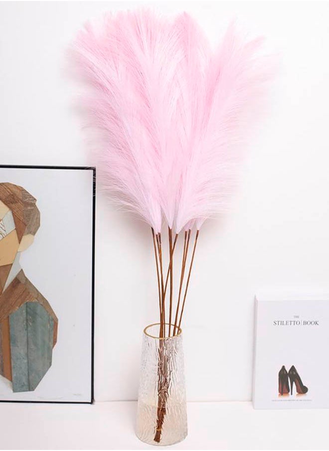 Generic 5-Piece Pink Artificial Feathers For Decoration 
