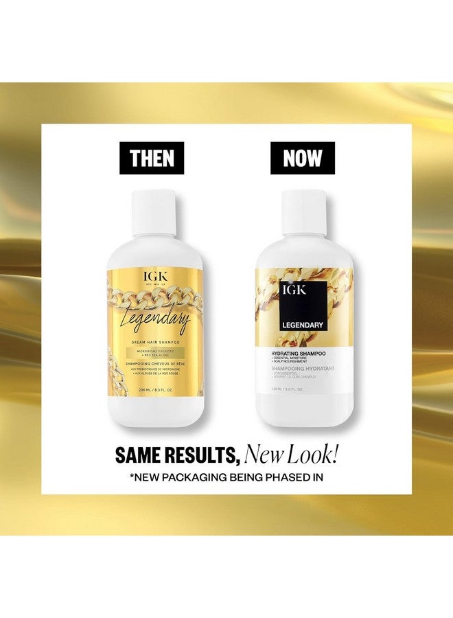 IGK LEGENDARY Dream Hair Shampoo and Conditioner Set | Healthy + Hydrated + Shine | Vegan + Cruelty Free | 8 Oz - Image 4