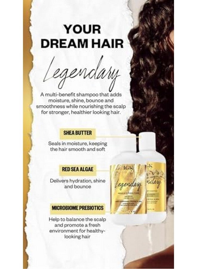IGK LEGENDARY Dream Hair Shampoo and Conditioner Set | Healthy + Hydrated + Shine | Vegan + Cruelty Free | 8 Oz - Image 2