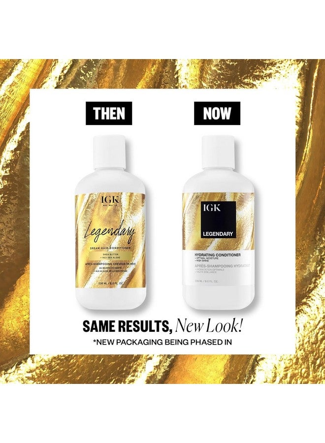 IGK LEGENDARY Dream Hair Shampoo and Conditioner Set | Healthy + Hydrated + Shine | Vegan + Cruelty Free | 8 Oz - Image 3
