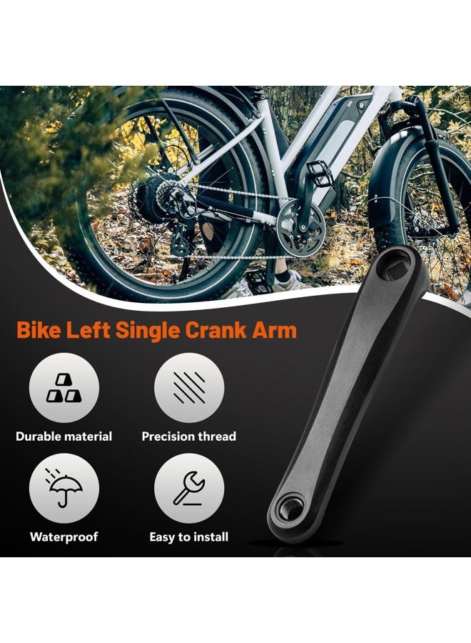 Bafang E-Bike Crank Arm Aluminium Alloy Left Chain Crank Electric Bicycle Crank for BBS Motor - Image 2