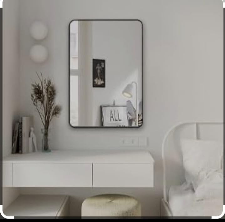 CDM Modern 12x18 Inch Frameless Mirror – Elegant Wall Decor for Bathroom or Entryway – Polished Edges, Slim Profile – Clean Design for Contemporary Interiors - Image 5