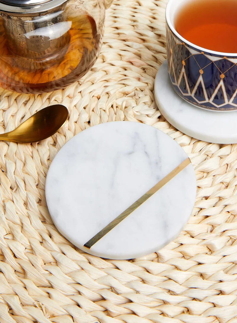 Nimah Set of 2 Marble Coasters