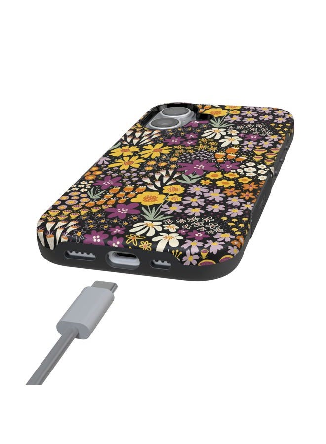 Casely Nick Case | Falling for You | Plum Floral | Compatible with MagSafe | Bold Protective Design - Image 5