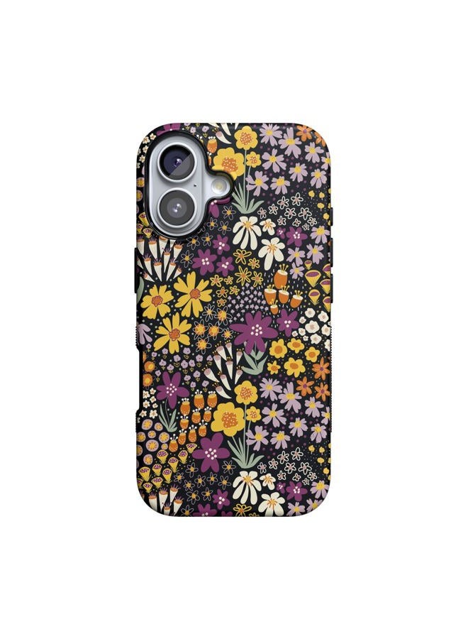 Casely Nick Case | Falling for You | Plum Floral | Compatible with MagSafe | Bold Protective Design - Image 1