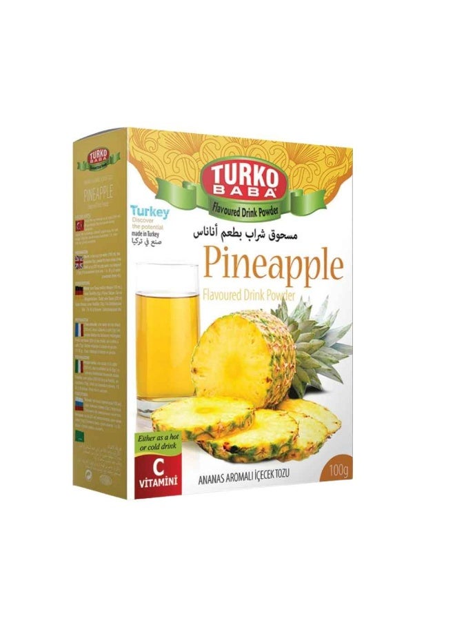 TURKO BABA Pineapple flavored drink powder 300 grams