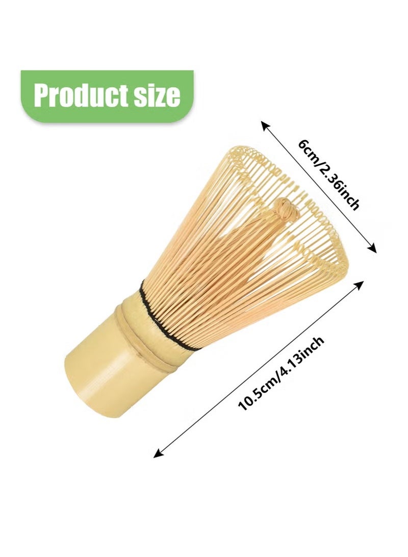 خفاقة شاي الخيزران، خفاقة ماتشا ذات 100 سن لخفق مسحوق الماتشا، وتعزيز رائحة الشاي. - Image 2