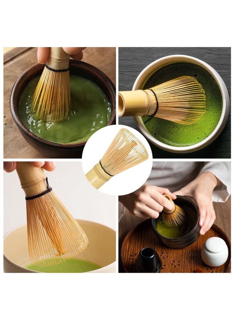 خفاقة شاي الخيزران، خفاقة ماتشا ذات 100 سن لخفق مسحوق الماتشا، وتعزيز رائحة الشاي. - Image 3