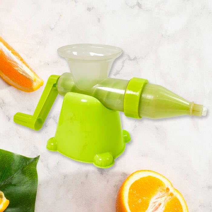 Garth Manual Juicer Modern Plastic Fruit and Vegetable Juicer for Fresh Juice Extraction (1 Pc/Bowl Not Included) Compact, and Durable Design for Effortless Juicing of Fruits and Vegetables - Image 5