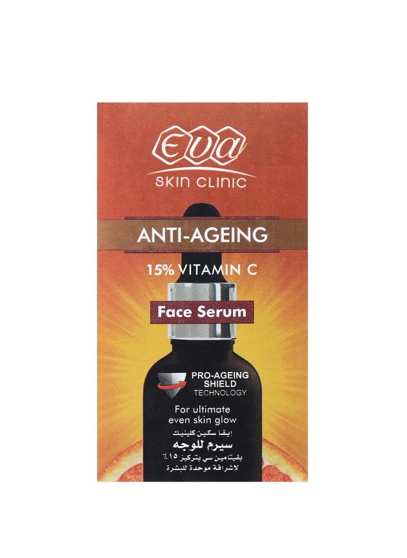 Eva - Face Serum With 15 % Vitamin C 30 Ml - Image 1