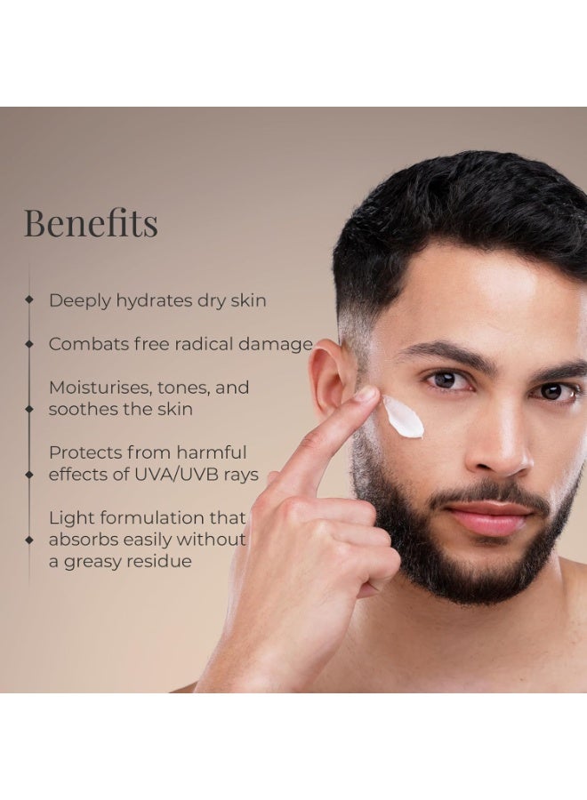 Forest Essentials Hydrating Facial Moisturiser Sandalwood & Orange Peel with SPF 30 PA++ | Ayurvedic Moisturiser for Normal to Dry Skin | Hydrating Daily Face Lotion with Sun Protection - Image 3