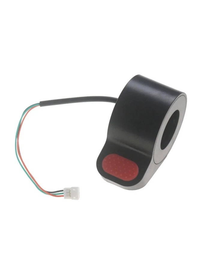 Generic - Electric Scooter Thumb Throttle Accelerator for Xiaomi M365 / Pro / Pro2 / 1S – Lightweight & Durable ABS – Easy Install – Black + Red - Image 1