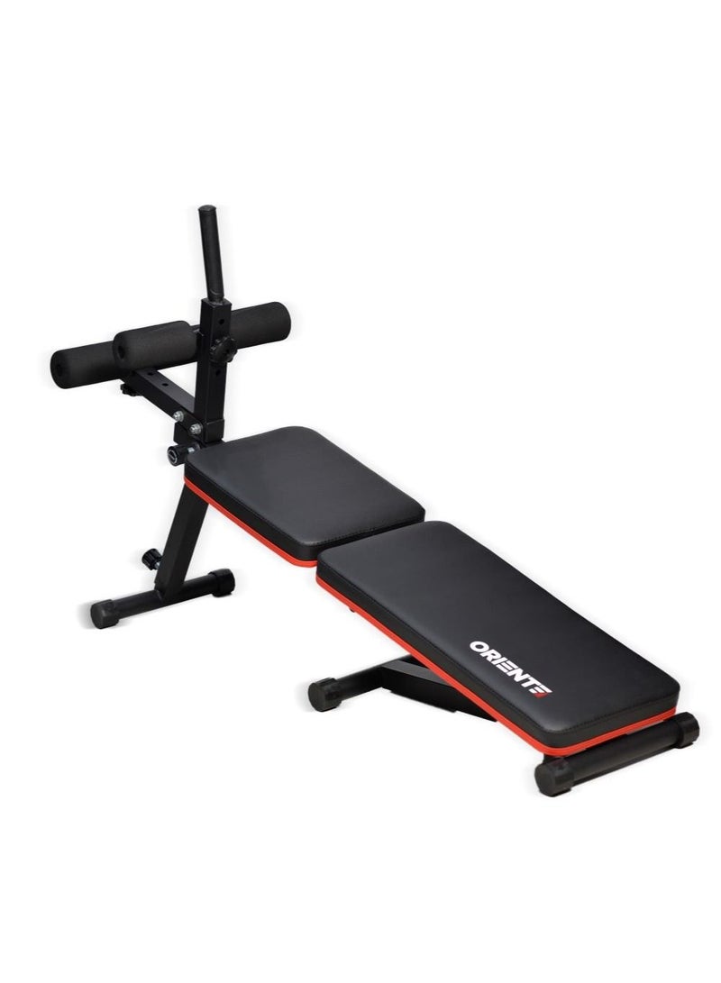 ORIENTE Foldable Home Gym Exercise  Sit-up Bench  - BS028 - Image 1