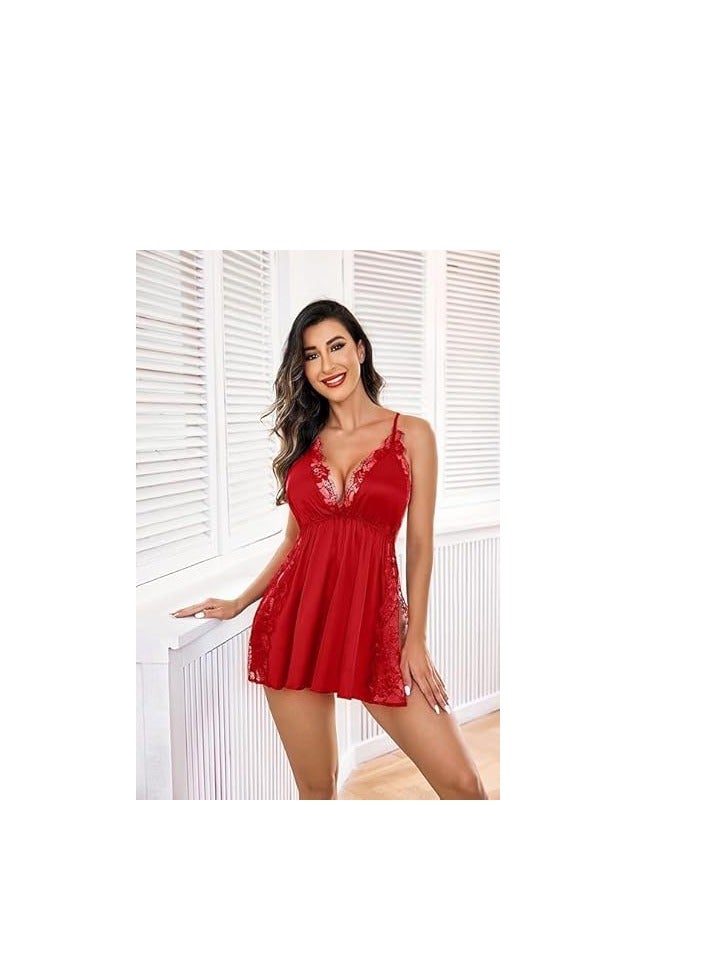 Accessorize Kingdom Accessorize Kingdom Women Lace Maxi Sleepwear  - Image 1