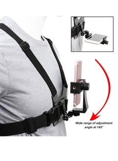 Oasisgalore Camera Chest Strap, Adjustable Wear-resistant Phone Clip Holder  - Image 2