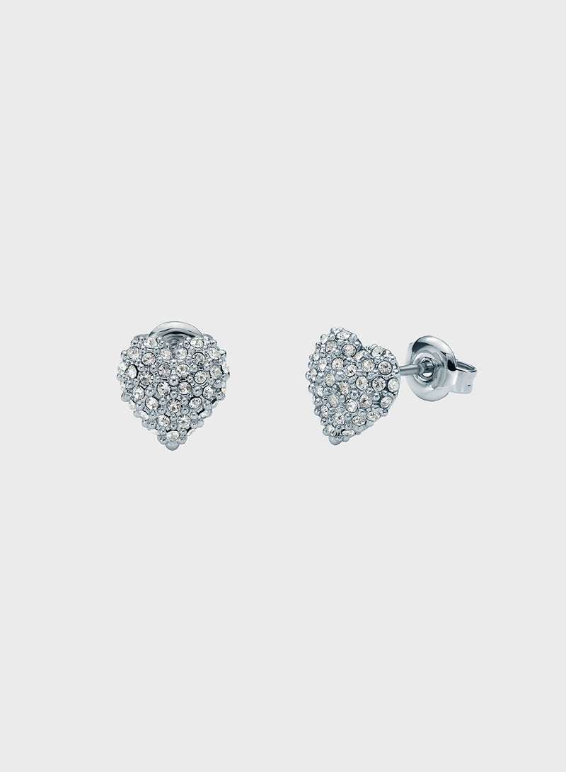Ted Baker Heart Detail Stud Earrings  - Image 2