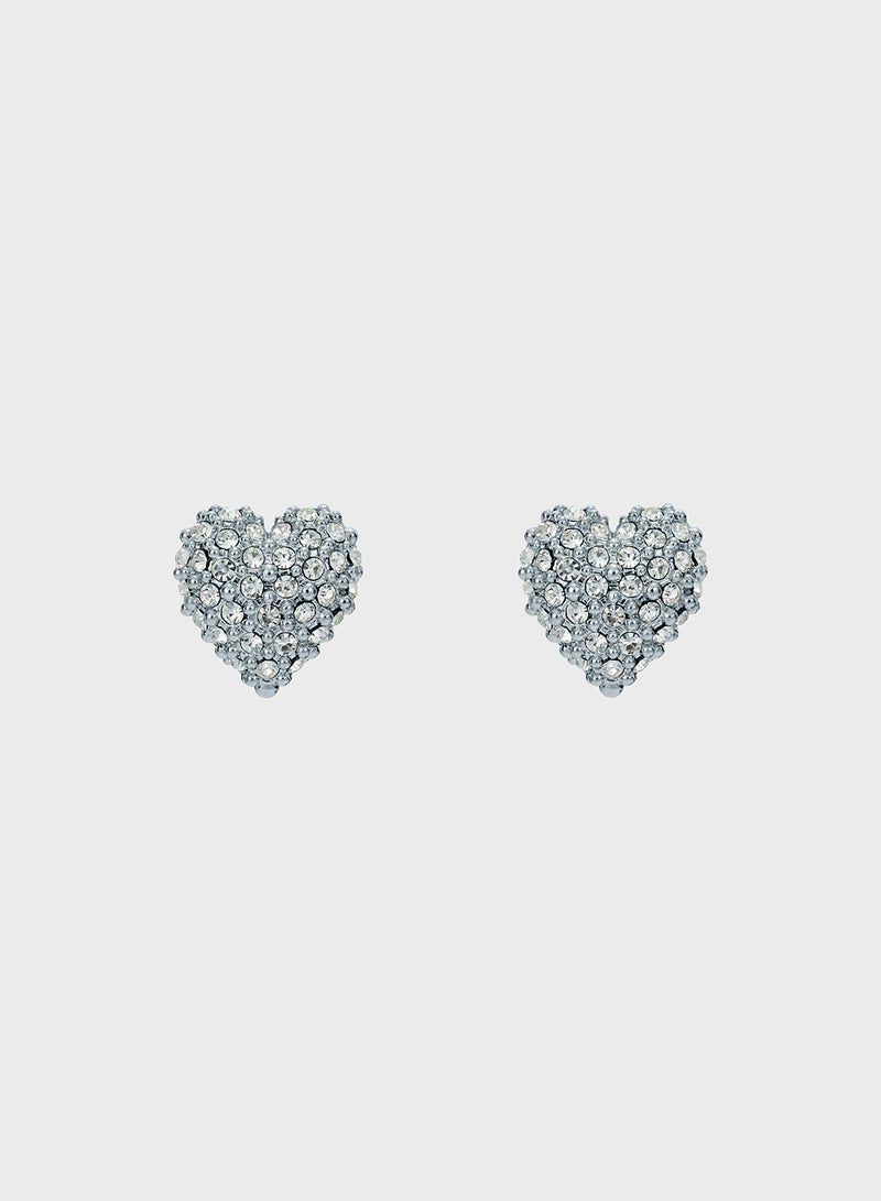 Ted Baker Heart Detail Stud Earrings  - Image 1