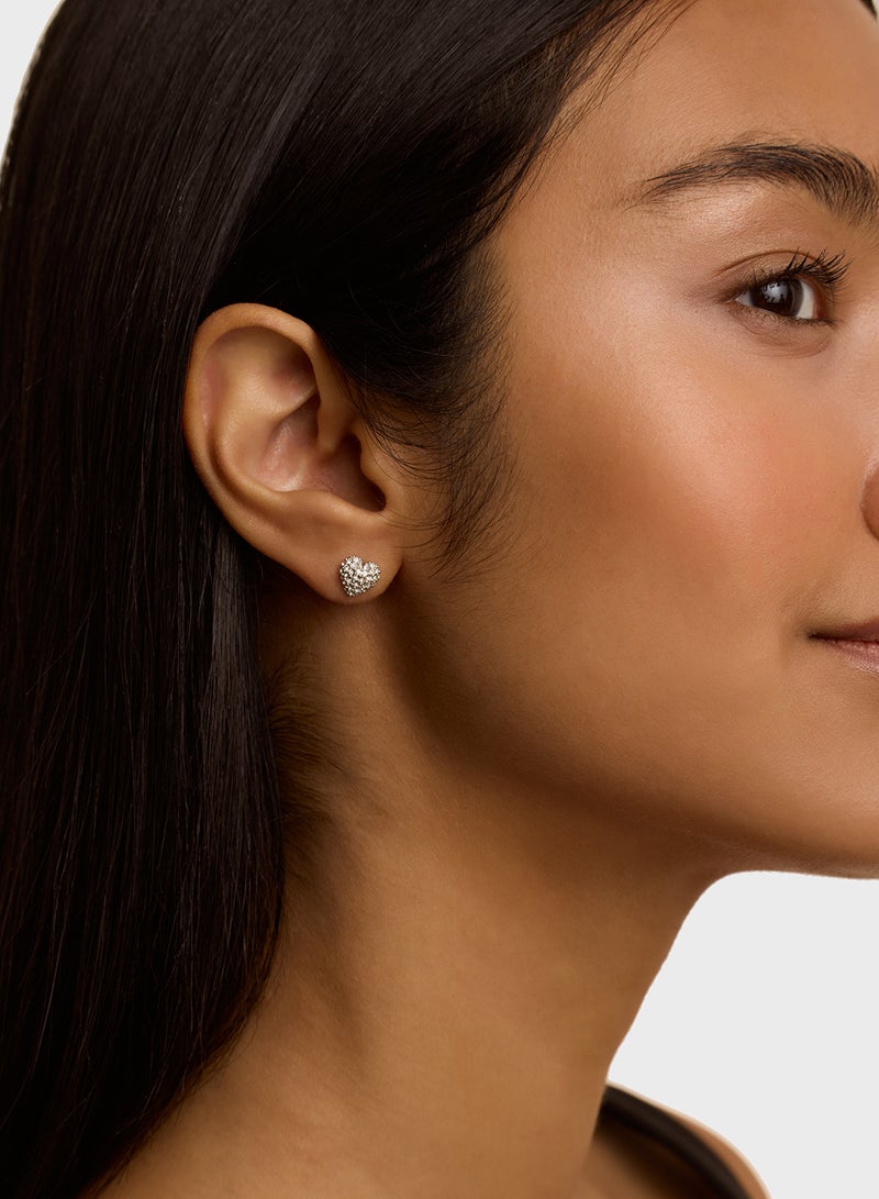 Ted Baker Heart Detail Stud Earrings  - Image 3