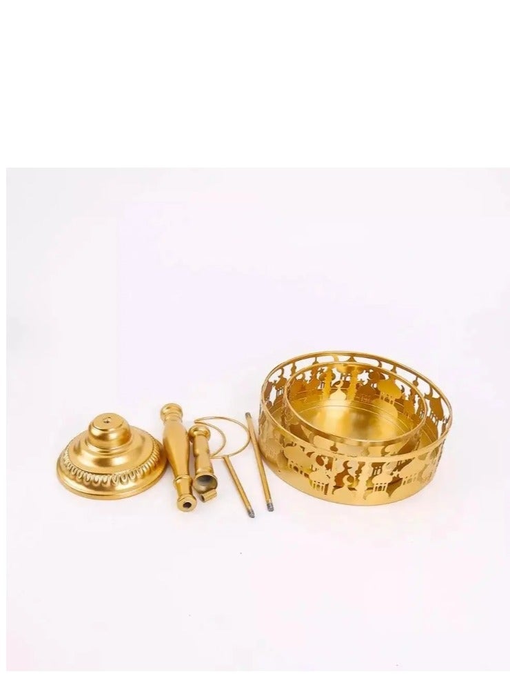 XiuWoo 2 Tier Ramadan Home Decoration Ramadan Tray Set Mubarak Iron Tray Candy Rack Removable Dessert Table Cake Rack Party Supplies - Image 5