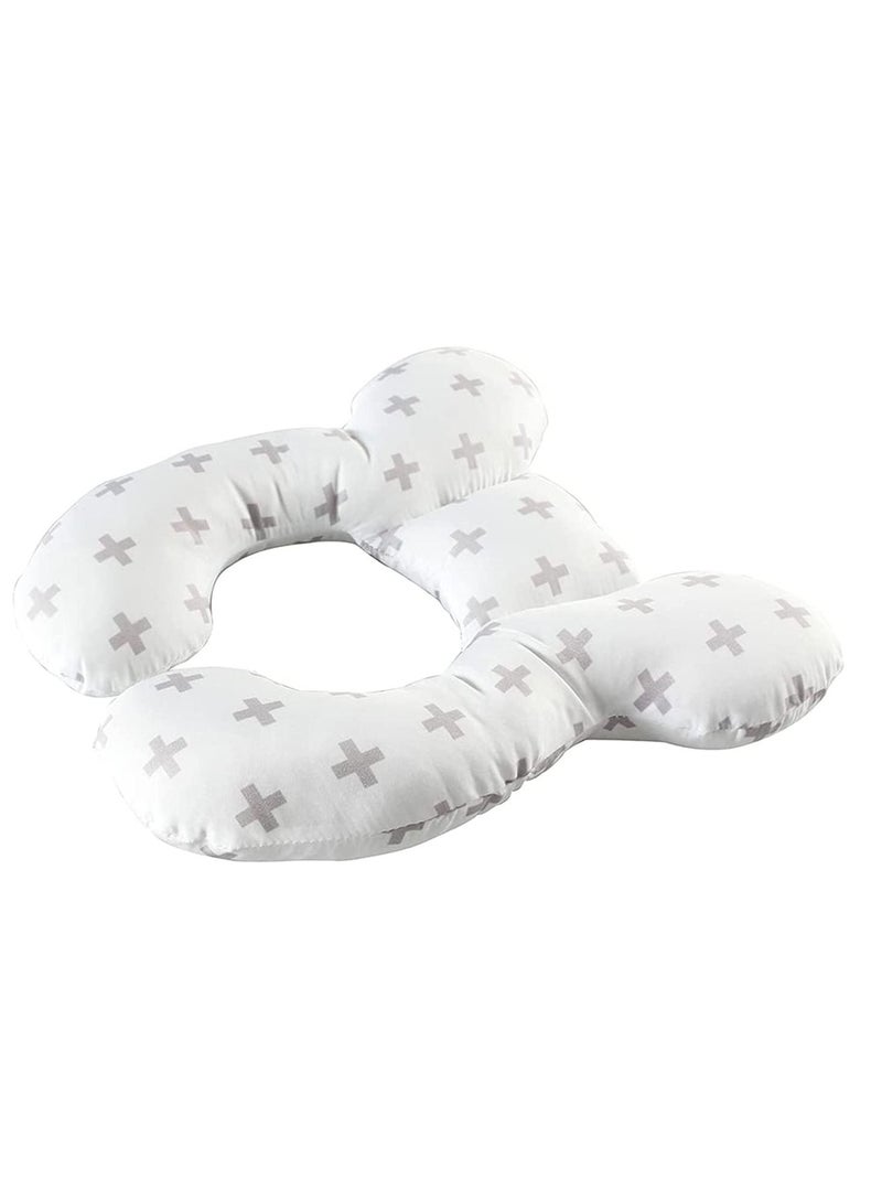 SYOSI Baby Travel Pillow Neck Pillow for Head and Neck Support Pillow for Pushchair, Sleeping Rest Cushion Car Seat, Luxury Compact & Lightweight Travel - Image 3