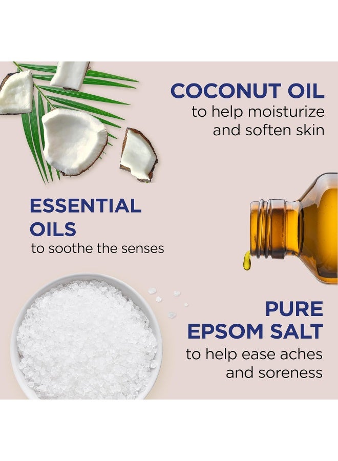 Dr Teal's حمام فوم د. تيل بزيت جوز الهند، 1000 مل - Image 3