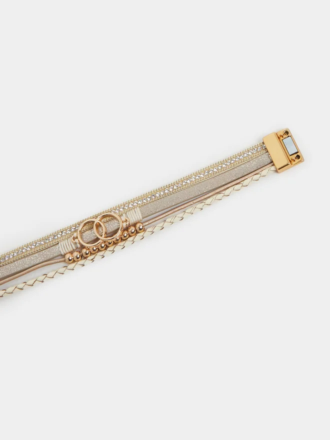 Styli Styli Multistrand Casual Bracelet