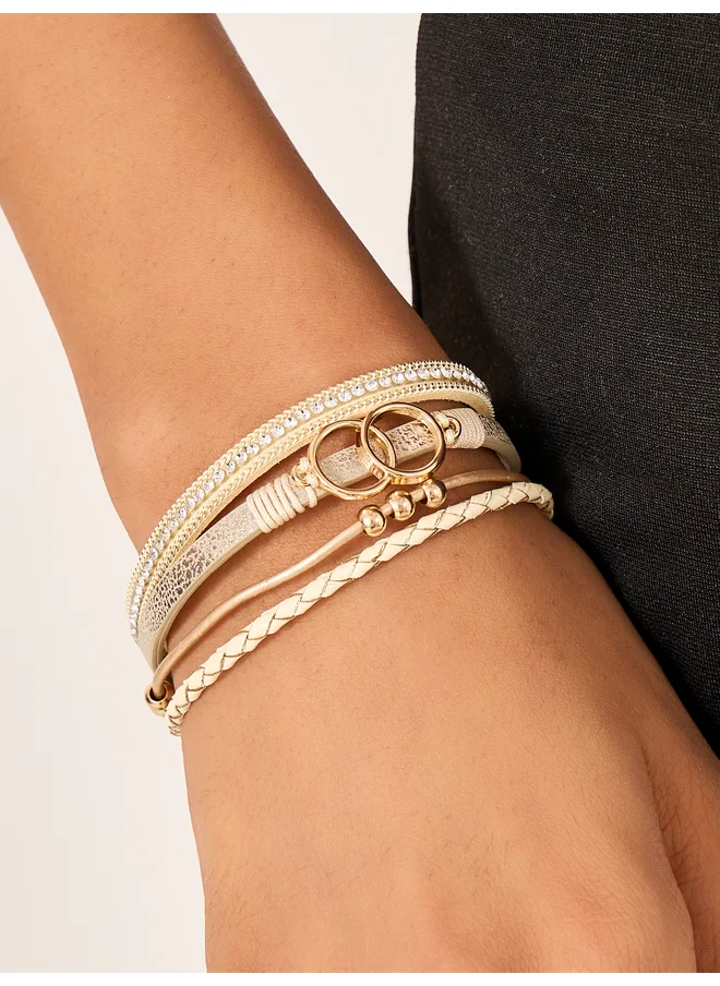 ستايلي Styli Multistrand Casual Bracelet