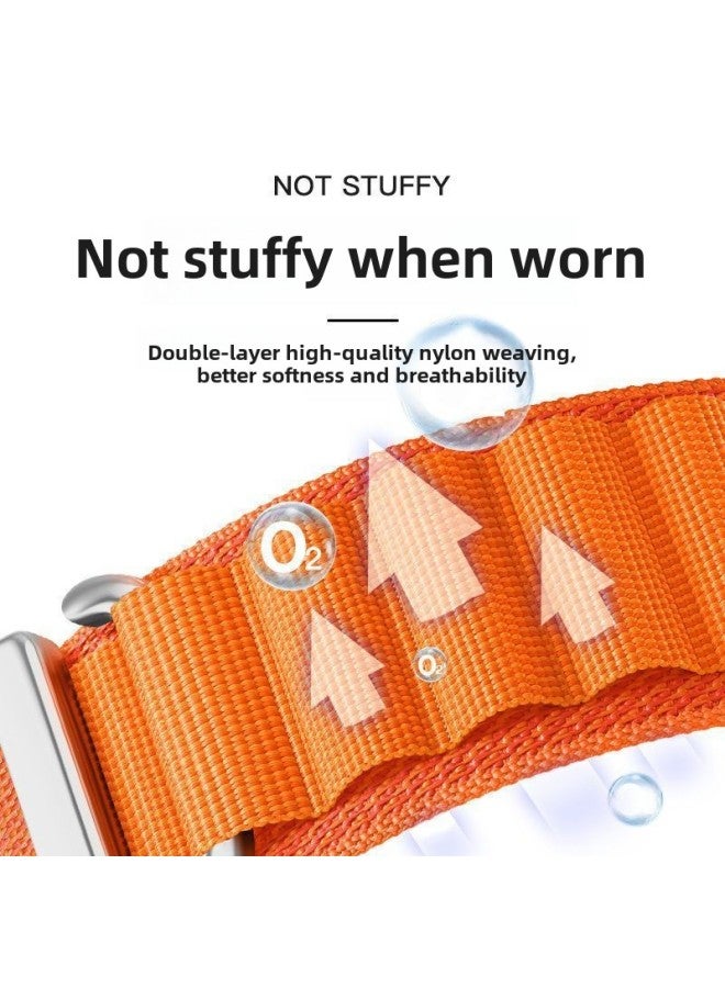 For Xiaomi Watch S3 S2 S1 Pro Strap S4 Alpine Loop Sport Color2 Watch Band-Color:Alpine Loop Strap-black-xiaomi S4 Sport (22mm)  - Image 4