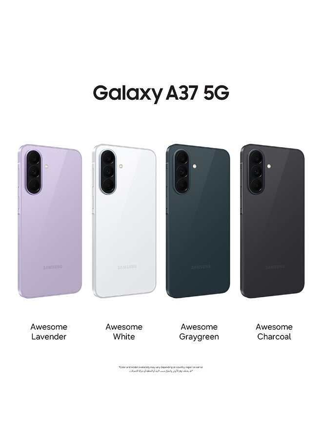 Samsung Galaxy A37 Dual SIM Awesome Charcoal 8GB RAM 256GB 5G - Middle East Version - Image 2
