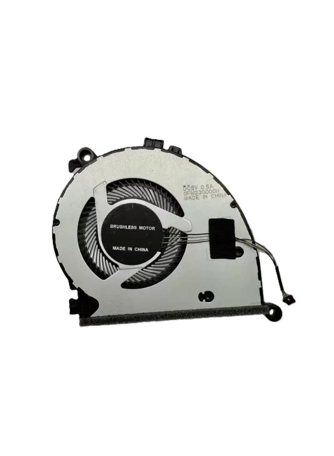 مروحة تبريد جديدة بديلة لوحدة المعالجة المركزية لأجهزة الكمبيوتر المحمولة Lenovo ThinkBook 15-IIL و 15-IML و ThinkBook 14-IIL و 14-IML و 6-15IIL و E4-IIL و E5 و K4e و -IML من سلسلة FM23 DQ5D576G011، تعمل بجهد 5 فولت تيار مستمر وتيار 0.5 أمبير، ذات 4 دبابيس. - Image 1