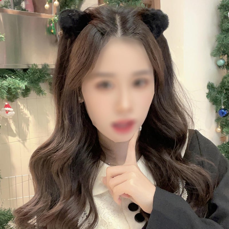 WULIUFLY 4pcs Cute Plush Cat Ear Hair Clips - Winter Cat Ear Claw Clips Soft Non-Slip Small Bangs Claw Clips, Black Brown Plush Cat Ear Broken Mini Hair Clips Winter Hair Accessories for Women Decoration - Image 5