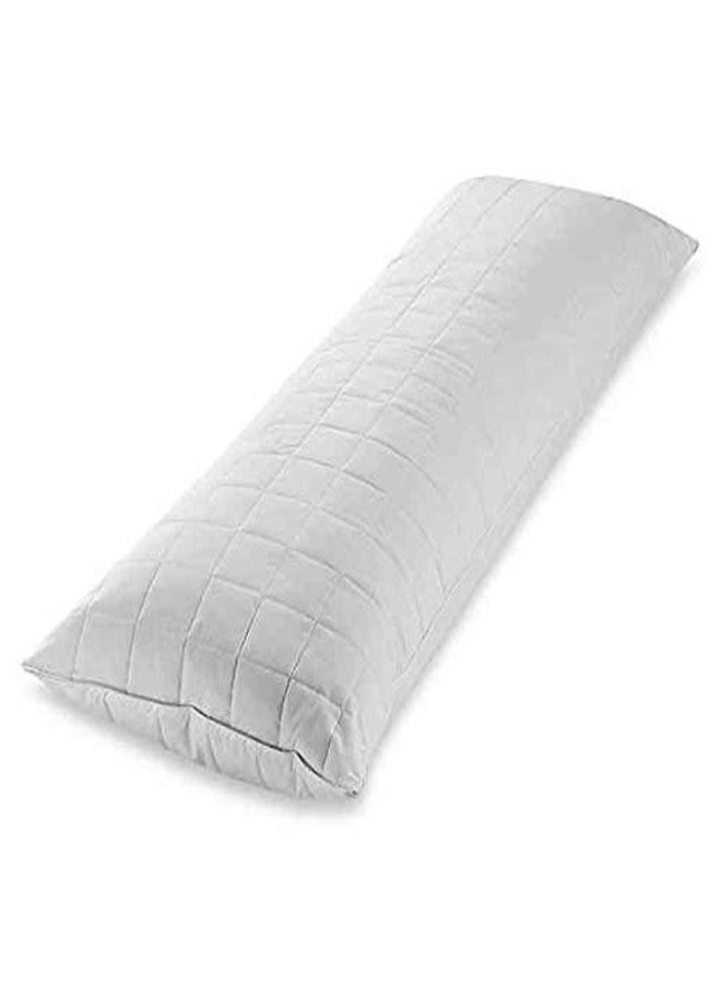 Coca Industries Expert Hi Flipper Microfiber Hypoallergenic 100% Cotton Satin Large Pillow & Large Body Quilt Pillow Protector Cover (Pack of 1 (20 x 54) Pillow & (Pack of 1 (21x 55) Pillow Protector - Image 2