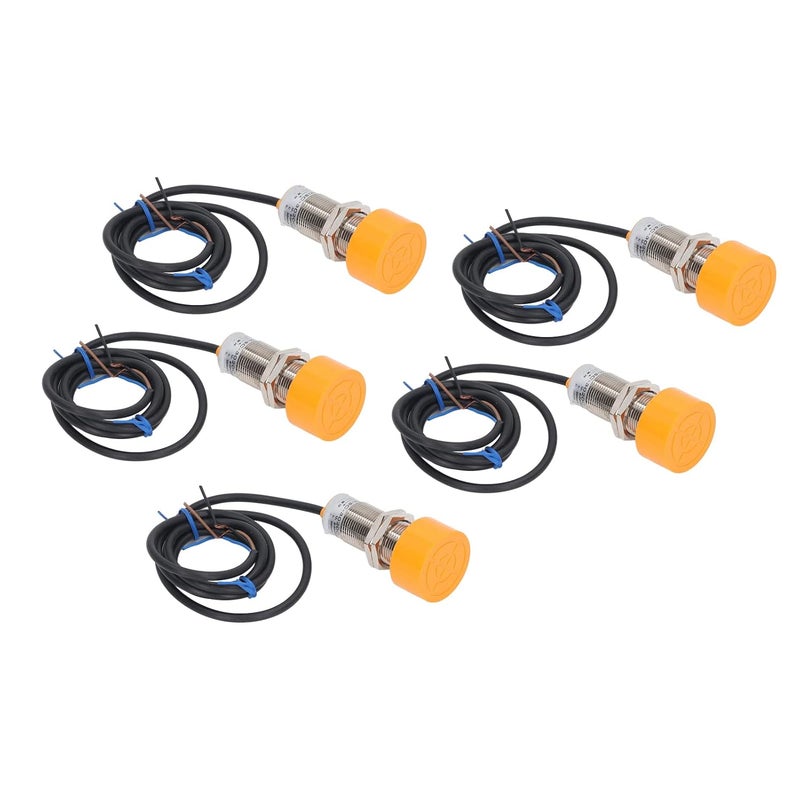 klarako Proximity Switch, Normally Open Round Proximity Sensor PNP 6-36VDC 5PCS IP65 Protection for Distance Sensing - Image 1