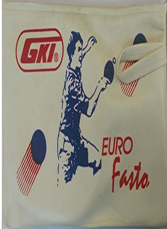 GKI Euro Fasto Table Tennis Racquet (Multicolor) - Image 5